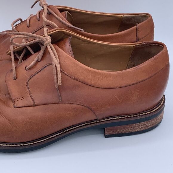 Cole Haan Brown Leather Oxfords - Very Good Condition - Picture 3 of 15